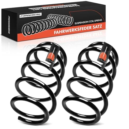 Image of Frankberg 2x Coil Spring Front axle Left Right Compatible with Qashqai +2 I J10 JJ10E NJ10 2.0L 2007-2013 Replace# 54010JD70B
