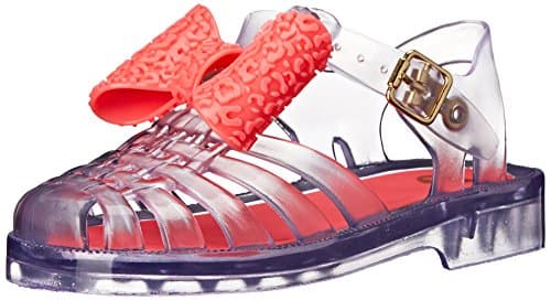 Image of Mini Melissa Mel Aranha Jelly Sandal (Toddler), Clear, 6 M US Toddler