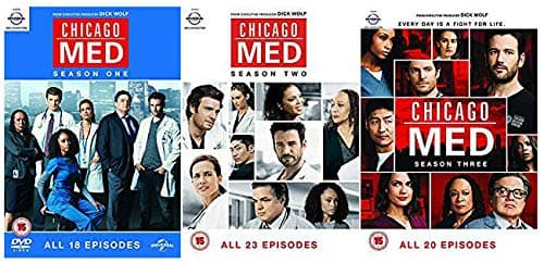 Image of Chicago Med Season 1-3 Complete DVD Collection