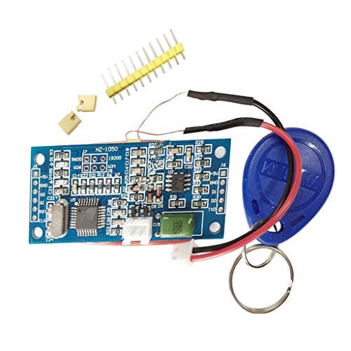 Image of DollaTek HZ-1050 RFID 125KHz EM4100 Wireless Card Reader Module ATMEGA8 ID Reader RFID-Module DC 5V DIY KIT