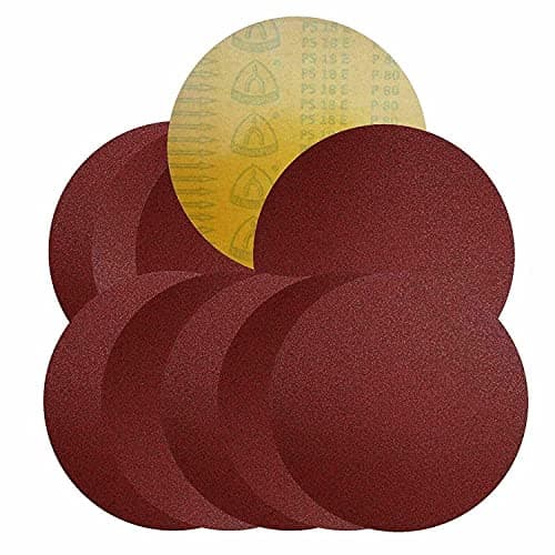 Image of 230mm 9 inch Sanding Discs Self Adhesive PSA Sticky Backed 5PK 40 60 80 100 120