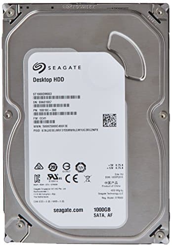 Image of Seagate Barracuda ST1000DM003, 1TB SATA 3.5" Internal Hard Disk Drive - (6Gb/s, 7200rpm, 64MB Cache)