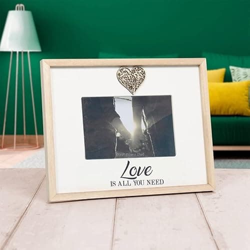 Image of lesser and pavey LP48439 Photo Frame | Love Sentiments | 1 Piece-4x6 Accessory, Multicolored