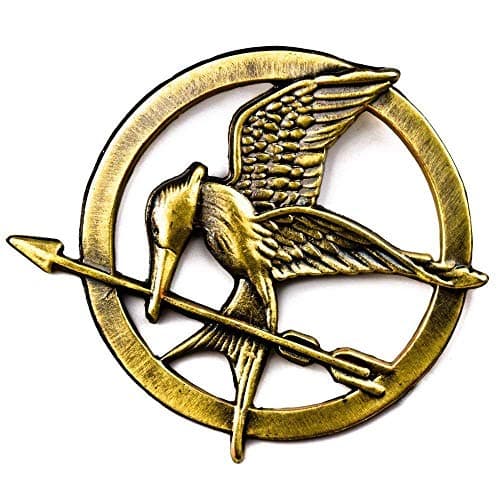 Image of The Hunger Games Mockingjay Pin Badge Brooch - Catching Fire