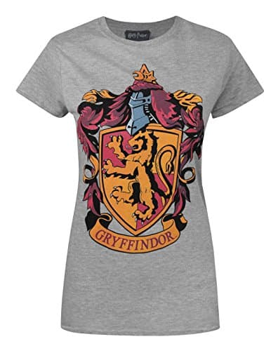 Image of Harry Potter Gryffindor Women's T-Shirt Grey