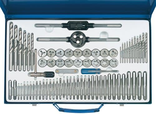 Image of Draper 79205 Combination Tap and Die Set Metric and BSP (75 Pieces)