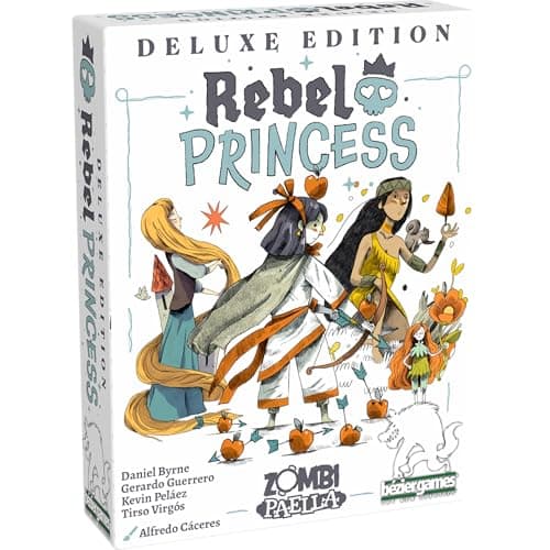 Image of Rebel Princess Deluxe Edition, Ultimate Blend of Theme and Strategy, Fast-Paced Addictive Card Game, Perfect for Game Nights - 3+ Players, Ages 15+, 45 Minutes - from The Creators of Cat in The Box