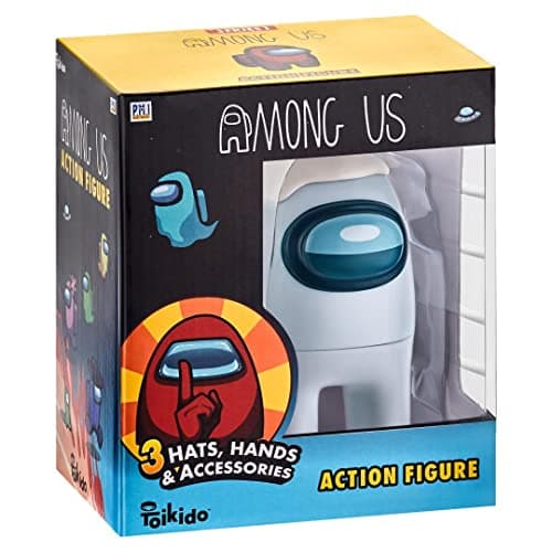 Image of Among Us Collectible Action Figure Series 1 With Accessories - White