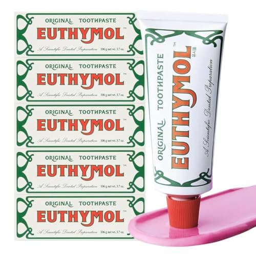 Image of Euthymol Original Toothpaste Pack of 5