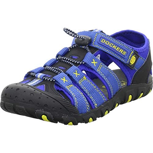 Image of Dockers by Gerli 40tw650-637666, Unisex Kids’ Closed Toe Sandals, Blue (Navy/Blau 666), 2/2.5 UK (34 EU)