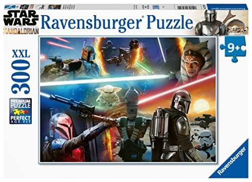 Image of Ravensburger Star Wars The Mandalorian 300 Piece Jigsaw Puzzle for Kids Age 9 Years Up