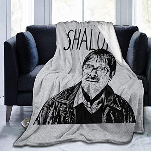 Image of Nat Abra Shalom Friday Night Dinner Jim Fleece Flannel Throw Blanket Lightweight Ultra-Soft Warm Bed Blanket Fit Sofa Suitable