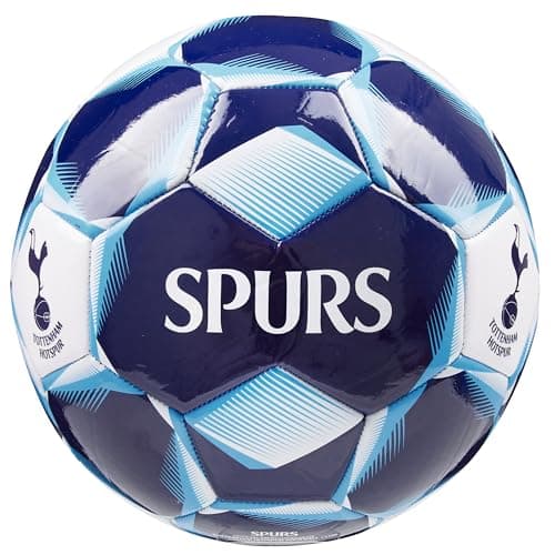 Image of Tottenham Hotspur F.C. Football Soccer Ball for Adults Teenagers Kids Training Football Size 3, 4 or 5 Spurs Merchandise (Navy, Size 5)