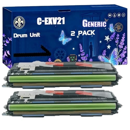 Image of C-EXV21 Drum Unit Compatible for Canon iRC2380i iRC2880 iRC2880i iRC3380 iRC3380e iRC3380i iRC3380Ne iRC3580Ne iR ADVANCE Printers (2 Pack Black)