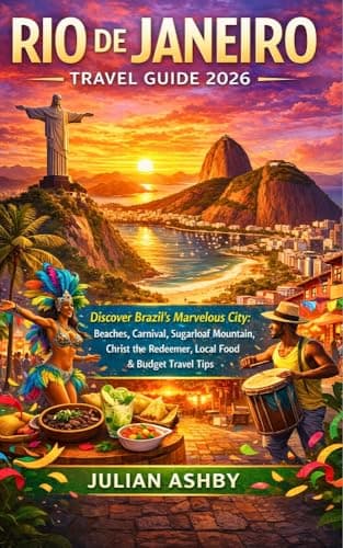 Image of Rio de Janeiro Travel Guide 2026: Discover Brazil’s Marvelous City: Beaches, Carnival, Sugarloaf Mountain,Christ the Redeemer, Local Food & Budget Travel Tips