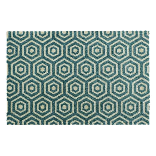 Image of JVL Mega Door Mat 50 x 75 cm, Geo Hex