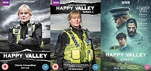 Image of Happy Valley 1-3 Complete Collection DVD - Happy Valley DVD / Happy Valley 2 DVD / Happy Valley 3 DVD - Happy Valley All 3 Season Collection DVD
