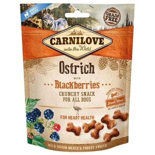 Image of Carnilove Ostrich with Blackberries Dog Treats 1x200g