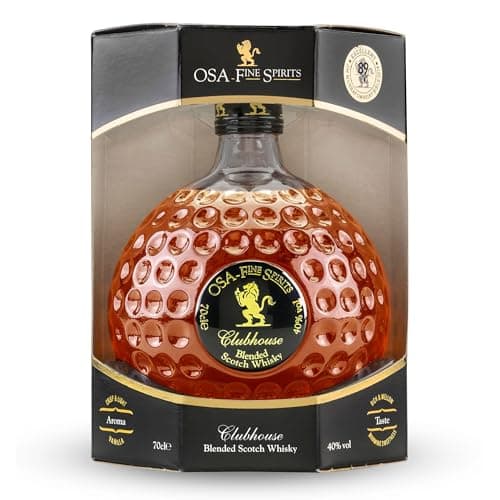 Image of OSA Fine Spirits Clubhouse | Blended Scotch Whisky | 40% ABV | 70cl | Rich Sweet, Spicy Flavours | Award-Winning Blended Scotch Whisky | Enjoy Neat or in Drinks | Ideal Alcohol Gifts