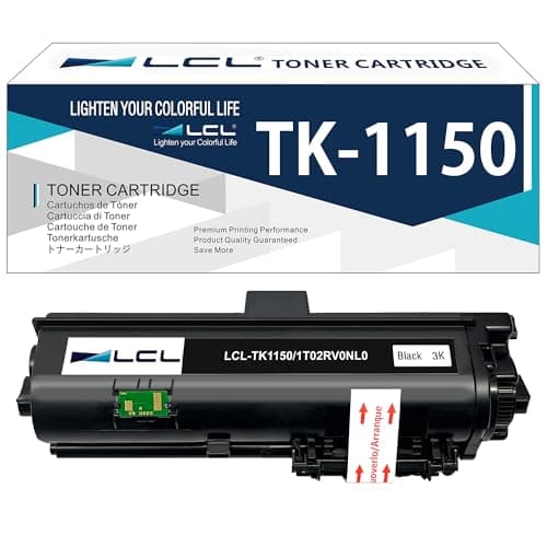 Image of LCL TK-1150 Black Toner Cartridge Replacement for Kyocera TK-1150 TK1150 for Kyocera ECOSYS M2135 M2135dn P2235 P2235dw P2235dn M2635dw M2635dn M2735dn (1 Pack)