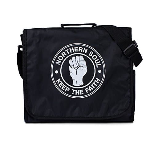 Image of Strand Clothing Northern Soul Record Bag - Vintage Retro Style DJ LP Vinyl Records Messenger Shoulder Bag