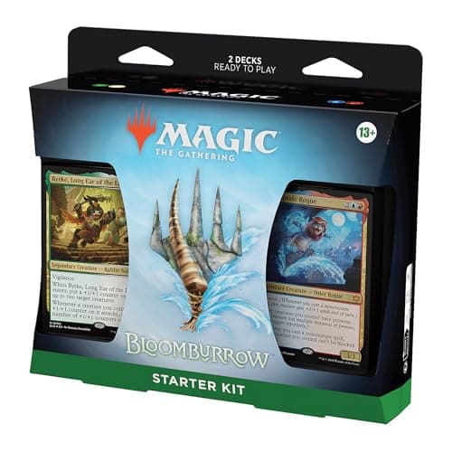 Image of Magic: The Gathering - Bloomburrow Starter Kit | Learn to Play Magic with 2 Bloomburrow-Themed Decks | 2 Player Collectible Card Game for Ages 13+ (English Version)