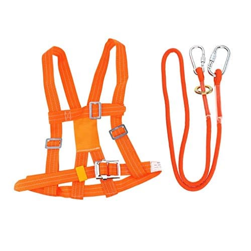 Image of SwaYve Working at Height Safety Harness, 5-Point Safe Belt with Hook Fall Protection Safety Kit for Safety Protection Fall Arrest/Small Buckle/3M