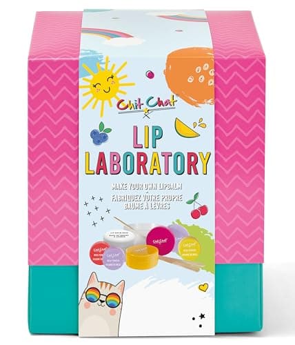Image of Chit Chat Lip Laboratory - Make Your Own Lip Balm Gift Set - Vegan & Cruelty-Free - Gift for Girls