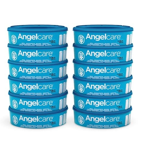 Image of Angelcare Refill Cassettes - Pack of 12, AC1112