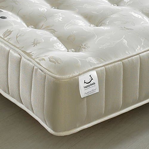 Image of happybeds Orthopaedic Open Coil Spring, Ortho Royale Medium Firm Tension Mattress - 6ft Super King (180 x 200 cm)
