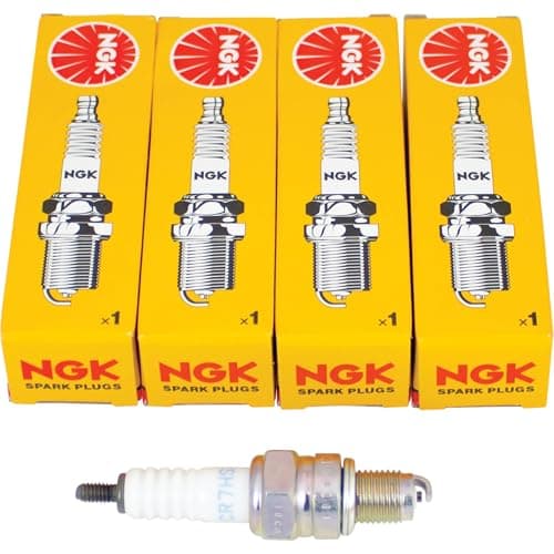 Image of NGK 4549 CR7HSA STANDARD SPARK PLUG, 4 PACK
