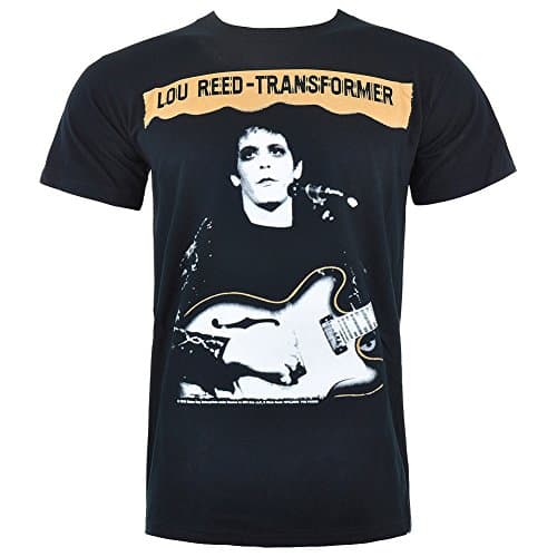 Image of Lou Reed - Transformer Mens T-Shirt in Black, Size: Medium, Color: Black