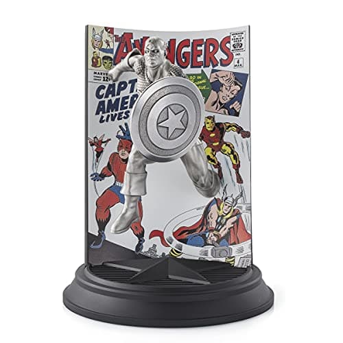Image of Royal Selangor Hand Finished Marvel Collection Pewter Limited Edition Captain America The Avengers #4