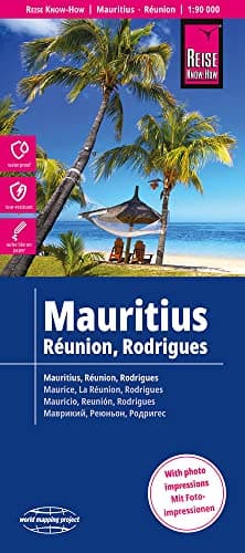 Image of Mauritius, Reunion, Rodrigues (1:90.000): (world mapping project): reiß- und wasserfest (world mapping project)