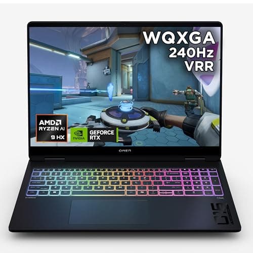 Image of HP OMEN MAX 16" Gaming Laptop | AMD Ryzen™ AI 9 HX 375 Processor | 32GB RAM | 1TB SSD | NVIDIA GeForce RTX 5070 Ti Graphics | 240 Hz VRR 2.5K WQXGA Display | AMD FreeSync | Windows 11 | 16-ak0001sa