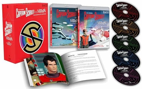 Image of Captain Scarlet and the Mysterons: The Complete Series (1967 – 1968) – Imprint Limited Edition Blu-Ray