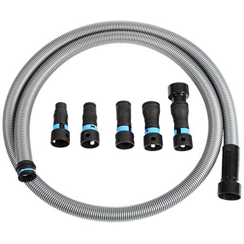 Image of Cen-Tec Systems 94698 Quick Click 3m Hose for Home and Shop Vacuums with Five Piece Power Tool Adaptor Set for Dust Collection