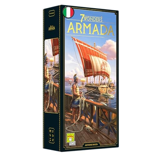 Image of Asmodee - 7 Wonders Armada Espansione Gioco da Tavolo Edizione in Italiano, 8044