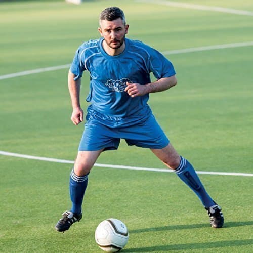 Image of Precision Lyon Training Shirt & Short Set 46-48 Royal/white by Precision
