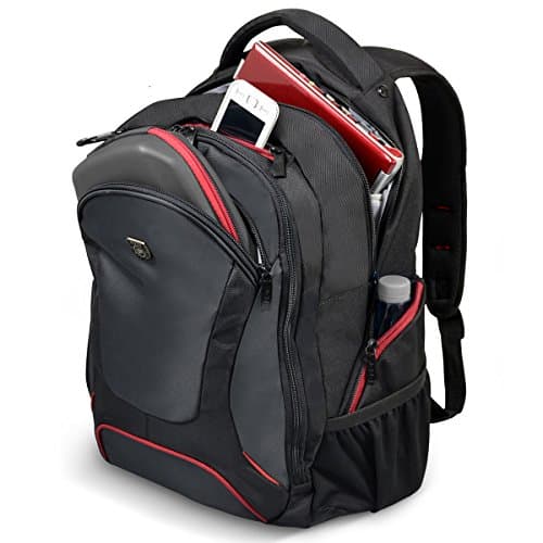 Image of PORT DESIGNS COURCHEVEL Laptop Backpack, Black, 17.3 inches