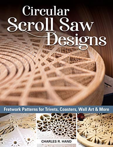 Image of Circular Scroll Saw Designs: Fretwork Patterns for Trivets, Coasters, Wall Art & More (Fox Chapel Publishing) 27 Full-Size Patterns, Step-by-Step Tutorials, How-To Tips, Intricate Contemporary Designs