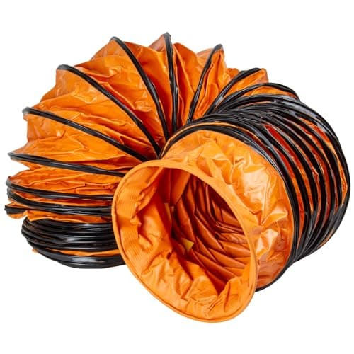 Image of SIP 12" 5m Ventilator Ducting, Heavy Duty Flexible PVC Portable Ventilator Dust Extraction Hose