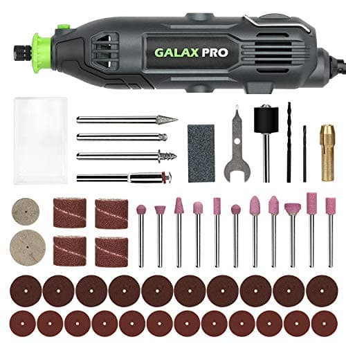 Image of GALAX PRO Rotary Tool Kit, 135W Variable Speed Control 8000-35000 RPM Rotary Tool with 48PCS Accessories Kit for Craft Projects and DIY Projects