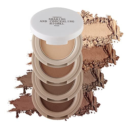Image of Erinde 4 Colors Mini Eyeshadow Palette, Matte Shimmer Quartet, Rich Color, Velvety Texture, Eye Makeup Palette with Mirror, High Pigmented, Long Lasting, Ultra-Blendable, Great for Travel M01#