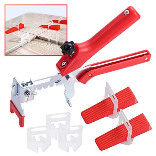 Image of 400PCS Tile Leveling System 2mm 300pcs Tile Level Wedge Spacer Plus 100pcs Reusable Wedges with a Tile Leveling Pliers