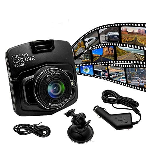 Image of Riloer 2.4 Inch Dash Cam, 1080p HD Car DVR Camera, Video Camera