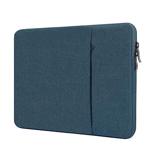 Image of ProElife 15-Inch Laptop Sleeve Case for 2026-2023 MacBook Air 15 inch with M5 M4 M3 M2 A3448/A3241/A3114/A2941 Accessory Water-resistant Bag Travelling Carry Case Cover (Navy Blue)