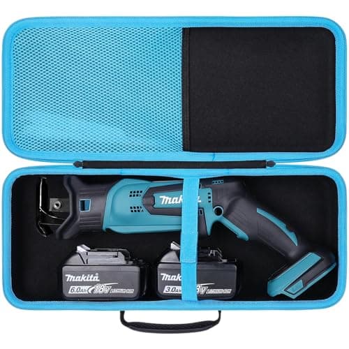 Image of Khanka Hard Case for Makita DJR183Z 18V Reciprocating Saw, Storage Carrying Tool Case Compatible with Makita DJR183Z (Tool and Battery NOT Included)