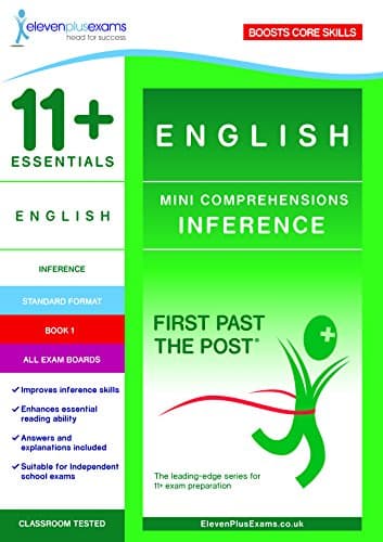 Image of 11+ Essentials English Mini Comprehensions: Inference Book 1 (First Past the Post)