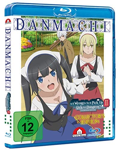 Image of DanMachi - Is It Wrong to Try to Pick Up Girls in a Dungeon? - Staffel 2 - Blu-ray 4 (Limited Collector's Edition): Deutsch